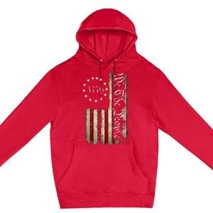 1776 We The People Patriotic American Constitution Premium Pullover Hoodie