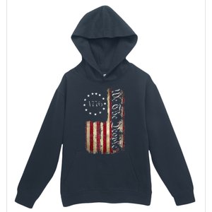 1776 We The People Patriotic American Constitution Urban Pullover Hoodie