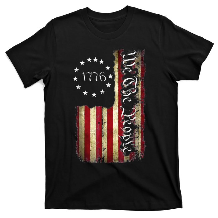 1776 We The People Patriotic American Constitution T-Shirt