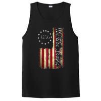 1776 We The People Patriotic American Constitution PosiCharge Competitor Tank