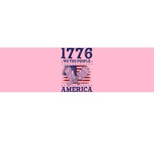 1776 We The People American Flag Eagle Patriotic Bumper Sticker