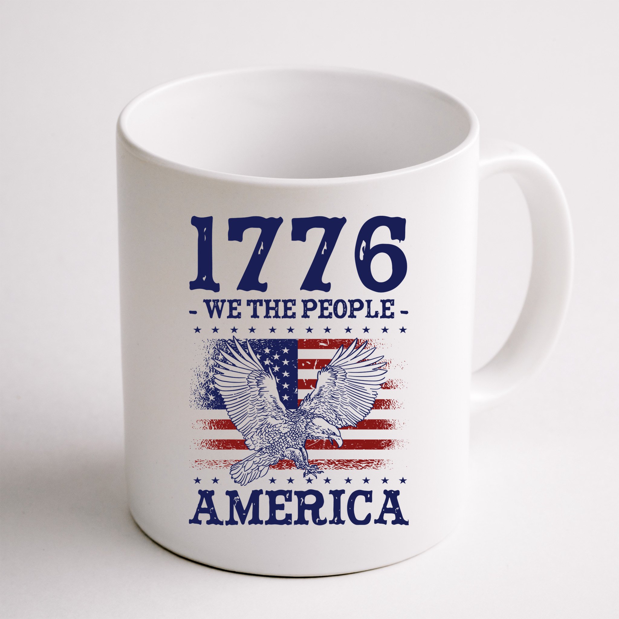 1776 We The People American Flag Eagle Patriotic Mug