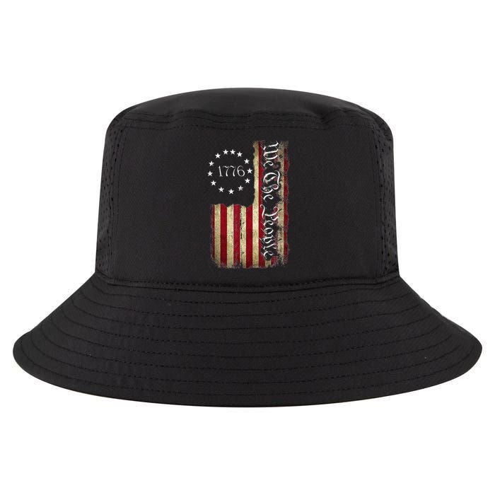 1776 We The People Patriotic American Constitution Cool Comfort Performance Bucket Hat
