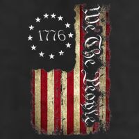 1776 We The People Patriotic American Constitution Cool Comfort Performance Bucket Hat