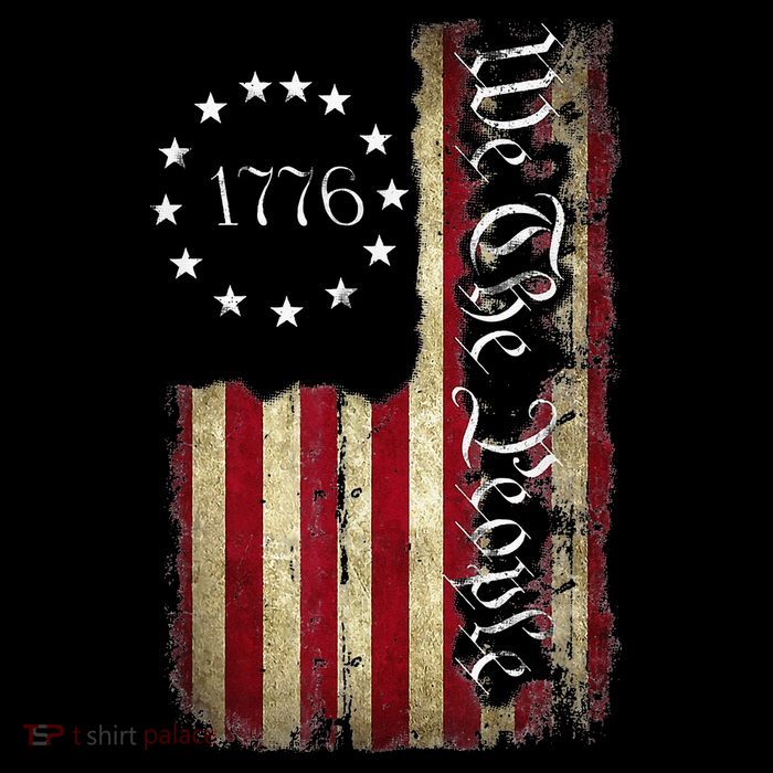 1776 We The People Patriotic American Constitution Premium T-Shirt