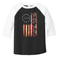 1776 We The People Patriotic American Constitution Toddler Fine Jersey T-Shirt