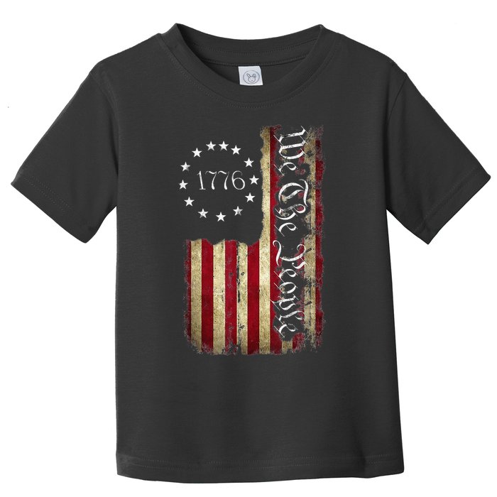 1776 We The People Patriotic American Constitution Toddler T-Shirt