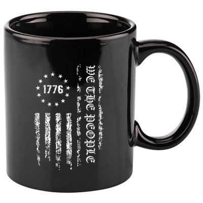 1776 We The People 11oz C Handle Ceramic Mug