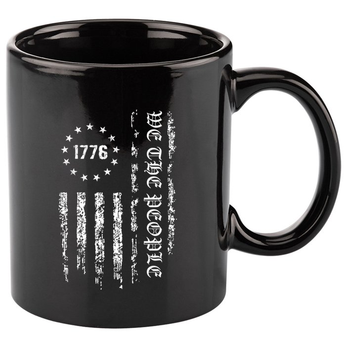 1776 We The People 11oz C Handle Ceramic Mug