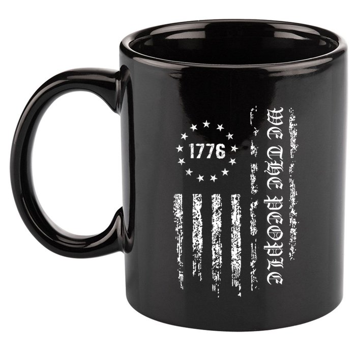 1776 We The People 11oz C Handle Ceramic Mug