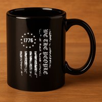 1776 We The People 11oz C Handle Ceramic Mug