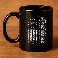 1776 We The People 11oz C Handle Ceramic Mug