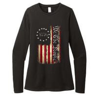 1776 We The People Patriotic American Constitution Womens CVC Long Sleeve Shirt