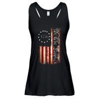 1776 We The People Patriotic American Constitution Ladies Essential Flowy Tank