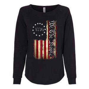 1776 We The People Patriotic American Constitution Womens California Wash Sweatshirt