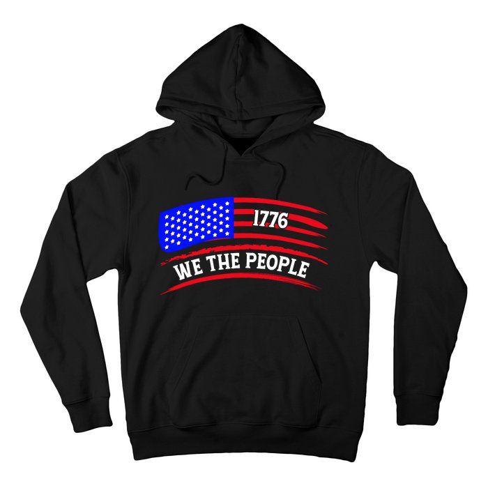 1776 We The People Art Hoodie