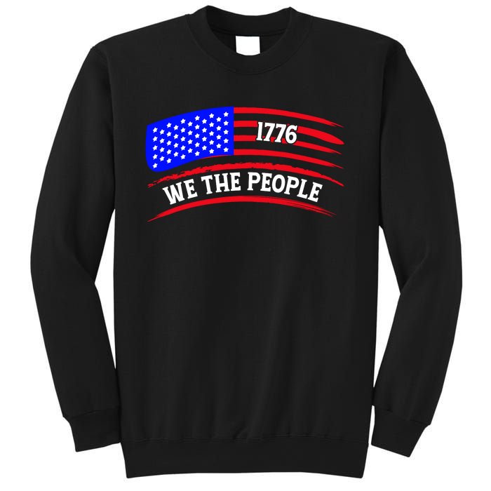 1776 We The People Art Sweatshirt