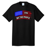 1776 We The People Art Tall T-Shirt