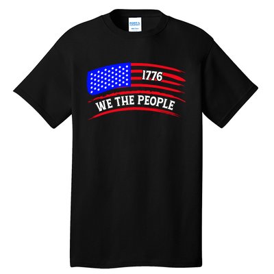 1776 We The People Art Tall T-Shirt