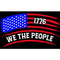 1776 We The People Art Bumper Sticker