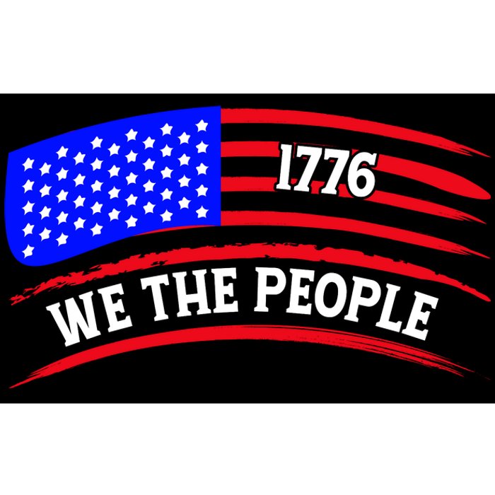 1776 We The People Art Bumper Sticker