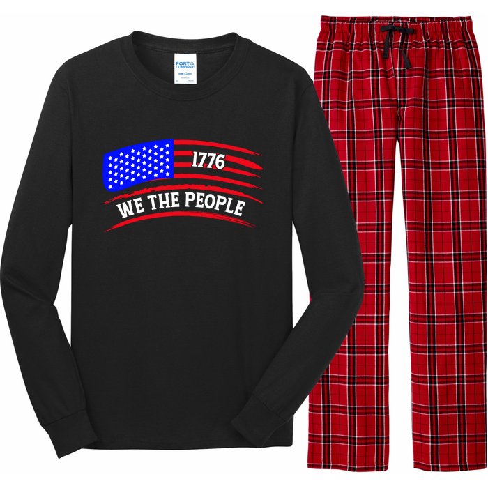 1776 We The People Art Long Sleeve Pajama Set