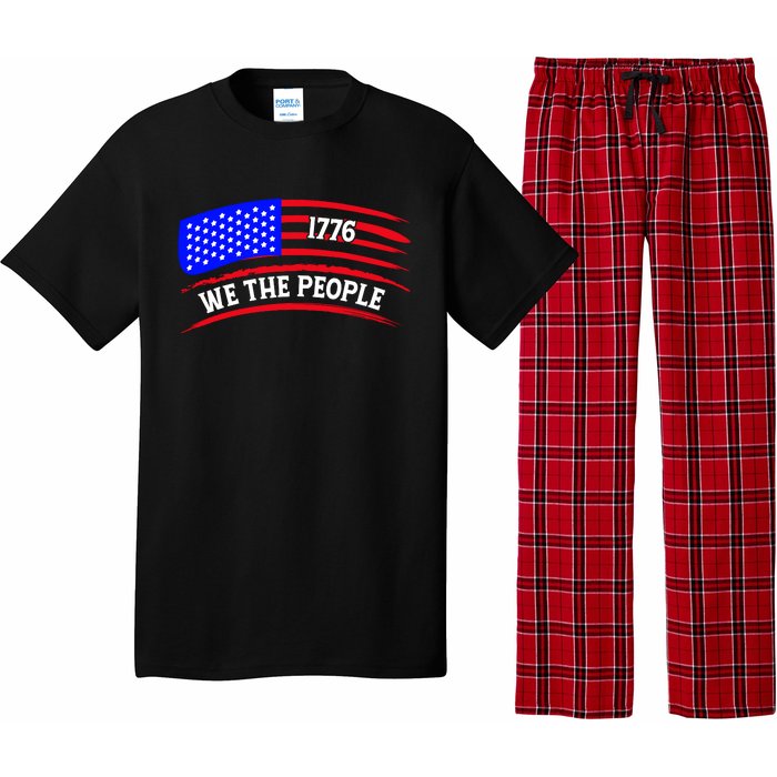 1776 We The People Art Pajama Set