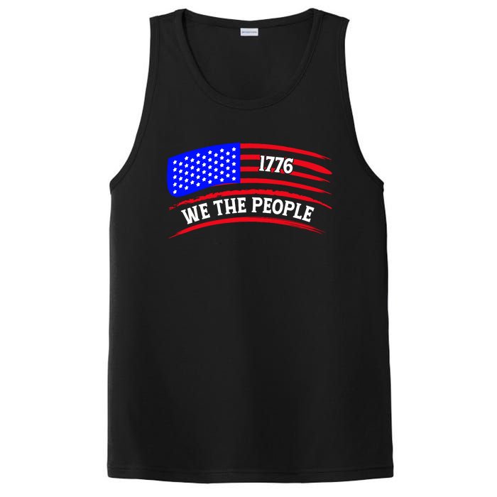 1776 We The People Art PosiCharge Competitor Tank