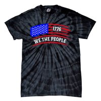 1776 We The People Art Tie-Dye T-Shirt