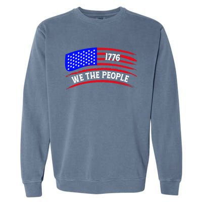 1776 We The People Art Garment-Dyed Sweatshirt