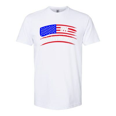 1776 We The People Art Softstyle CVC T-Shirt