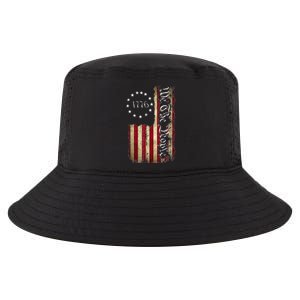 1776 We The People Patriotic American Constitution Cool Comfort Performance Bucket Hat