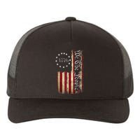 1776 We The People Patriotic American Constitution Yupoong Adult 5-Panel Trucker Hat