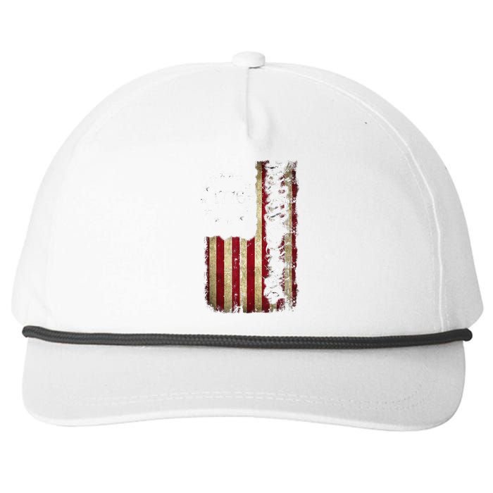 1776 We The People Patriotic American Constitution Snapback Five-Panel Rope Hat