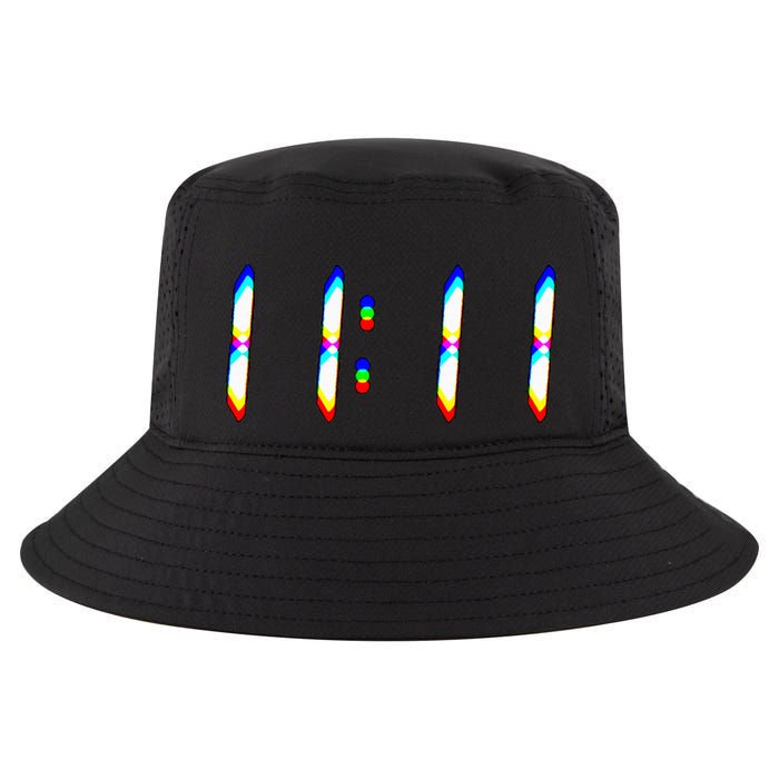 1111 Wake Up Its 11 11 Synchronicity Numerology Angel Cool Comfort Performance Bucket Hat