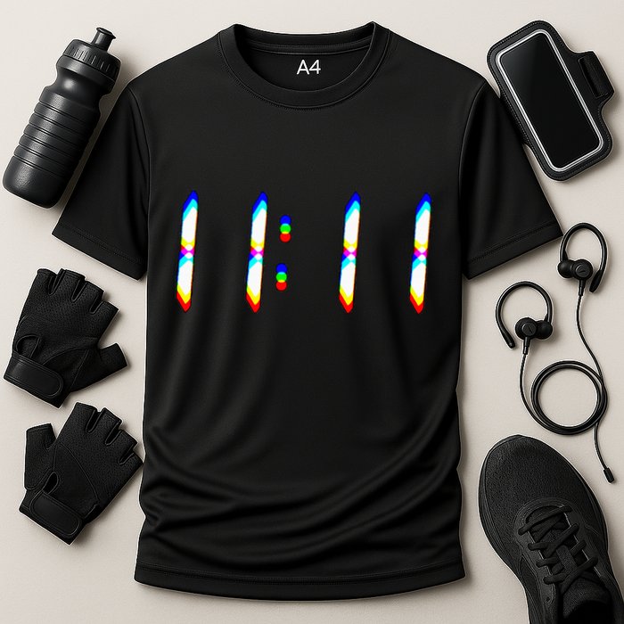 1111 Wake Up Its 11 11 Synchronicity Numerology Angel Performance Shirt