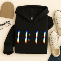 1111 Wake Up Its 11 11 Synchronicity Numerology Angel Hoodie
