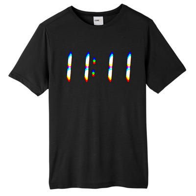 1111 Wake Up Its 11 11 Synchronicity Numerology Angel Tall Fusion ChromaSoft Performance T-Shirt