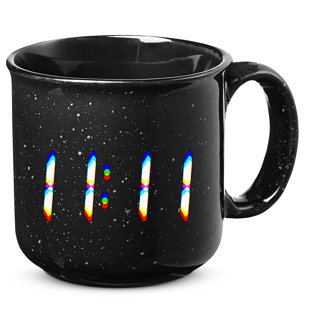 1111 Wake Up Its 11 11 Synchronicity Numerology Angel 15oz Campfire Ceramic Mug