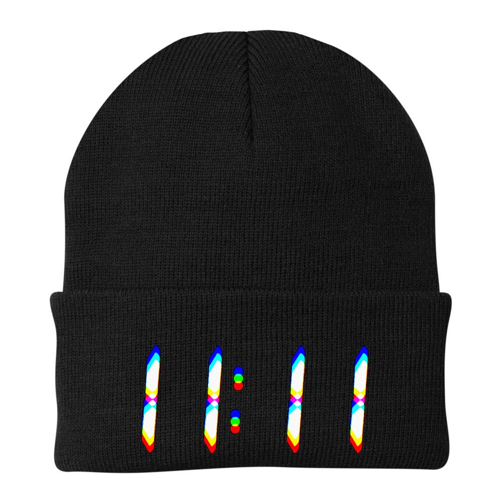 1111 Wake Up Its 11 11 Synchronicity Numerology Angel Beanie