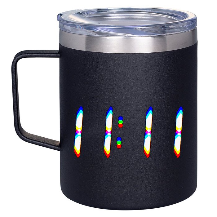 1111 Wake Up Its 11 11 Synchronicity Numerology Angel 12oz Stainless Steel Coffee Mug