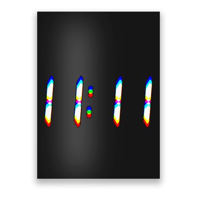 1111 Wake Up Its 11 11 Synchronicity Numerology Angel Poster