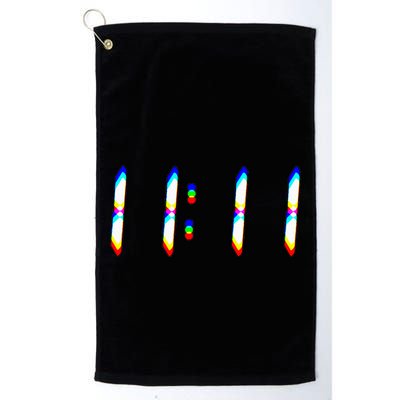1111 Wake Up Its 11 11 Synchronicity Numerology Angel Golf Towel