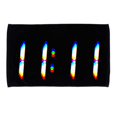 1111 Wake Up Its 11 11 Synchronicity Numerology Angel Microfiber Hand Towel