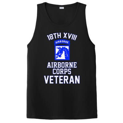 18th XVIII Airborne Corps Veteran Fathers Day Veterans Day PosiCharge Competitor Tank