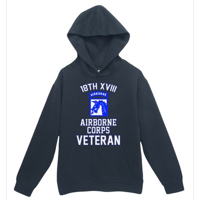 18th XVIII Airborne Corps Veteran Fathers Day Veterans Day Urban Pullover Hoodie