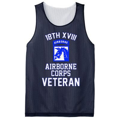 18th XVIII Airborne Corps Veteran Fathers Day Veterans Day Mesh Reversible Basketball Jersey Tank