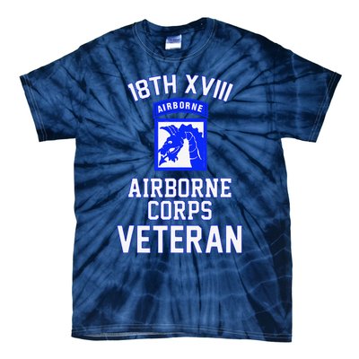 18th XVIII Airborne Corps Veteran Fathers Day Veterans Day Tie-Dye T-Shirt