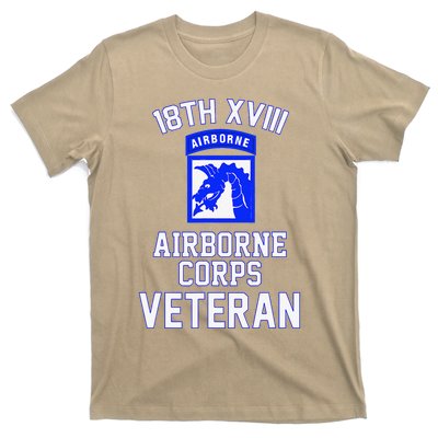 18th XVIII Airborne Corps Veteran Fathers Day Veterans Day T-Shirt