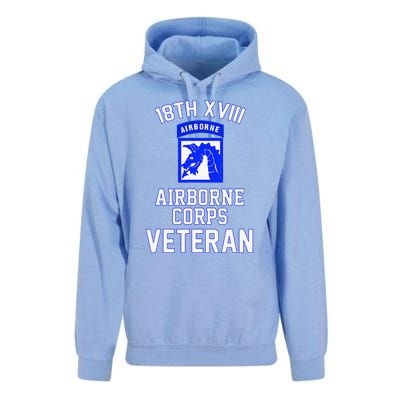 18th XVIII Airborne Corps Veteran Fathers Day Veterans Day Unisex Surf Hoodie